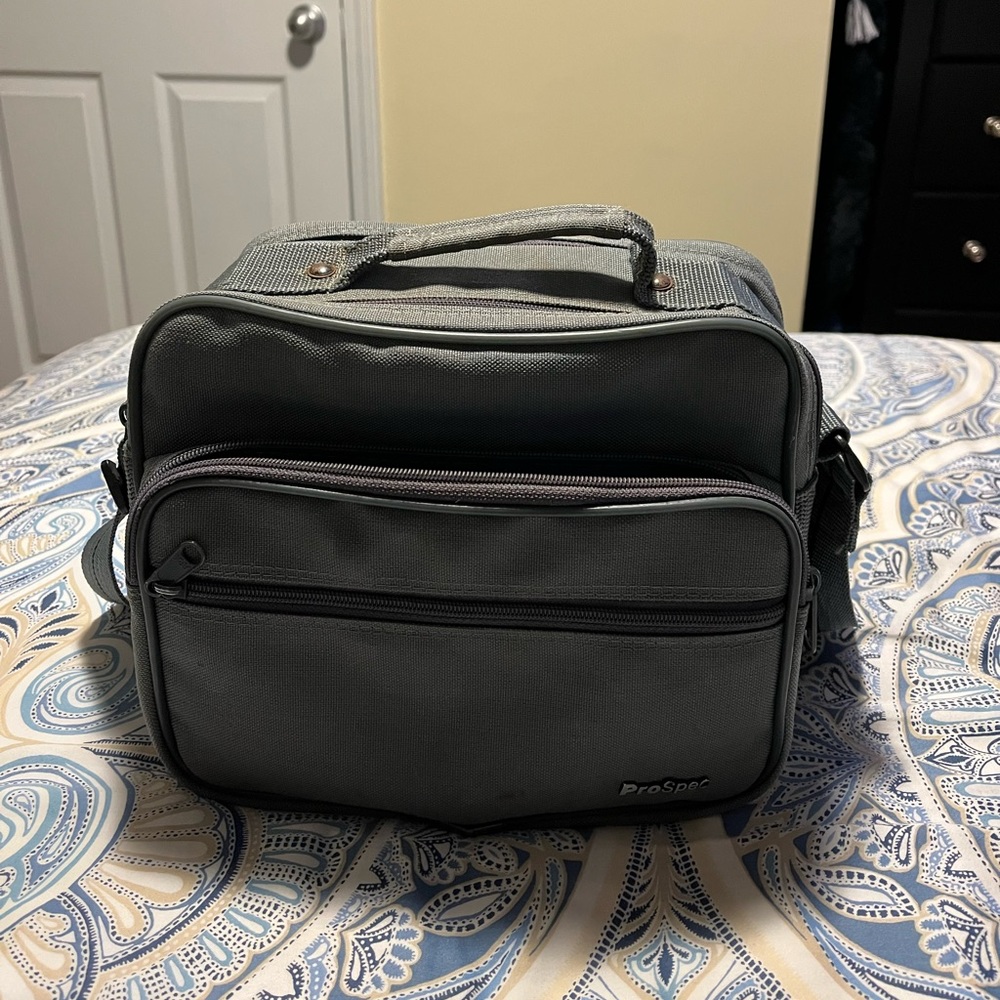 Gray proSpec camera bag